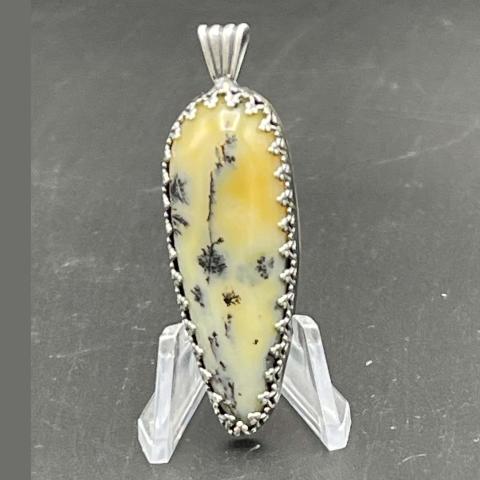 Dendritic Common Opal PENDANT