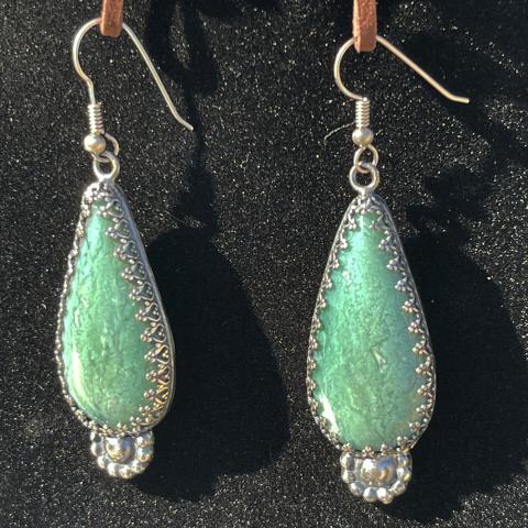 Chrysoprase EARRINGS