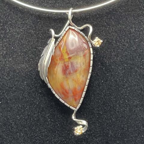 Rainbow Wood PENDANT