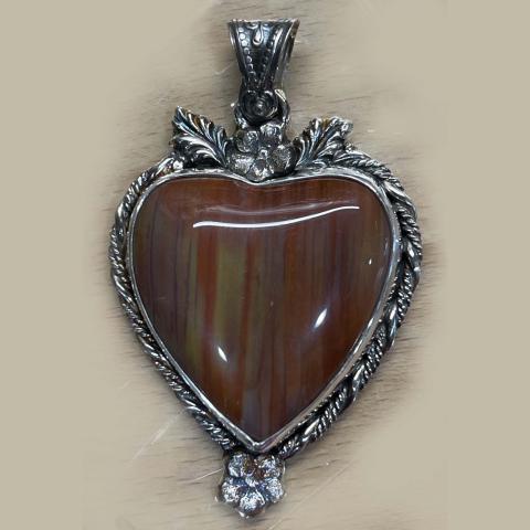 Rainbow Wood PENDANT